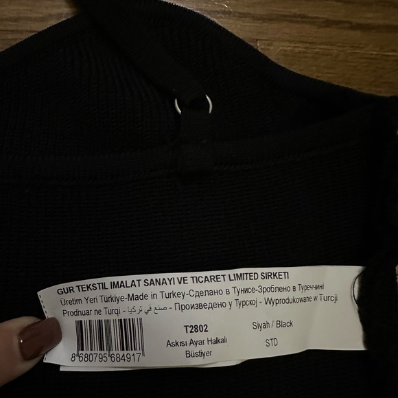 Knit Bustier with strap adjustment ring brand new - Picture 11 of 12